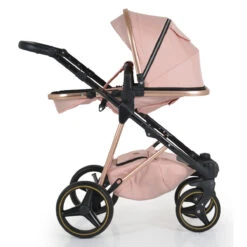 Cangaroo Florence Pink 3-in-1 Kinderwagen Incl. Autostoel 109995 -Kleintje Wereld cangaroo florence pink 3 in 1 kinderwagen incl. autostoel 109995 13