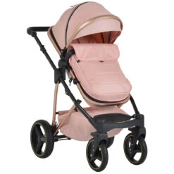 Cangaroo Florence Pink 3-in-1 Kinderwagen Incl. Autostoel 109995 -Kleintje Wereld cangaroo florence pink 3 in 1 kinderwagen incl. autostoel 109995 6