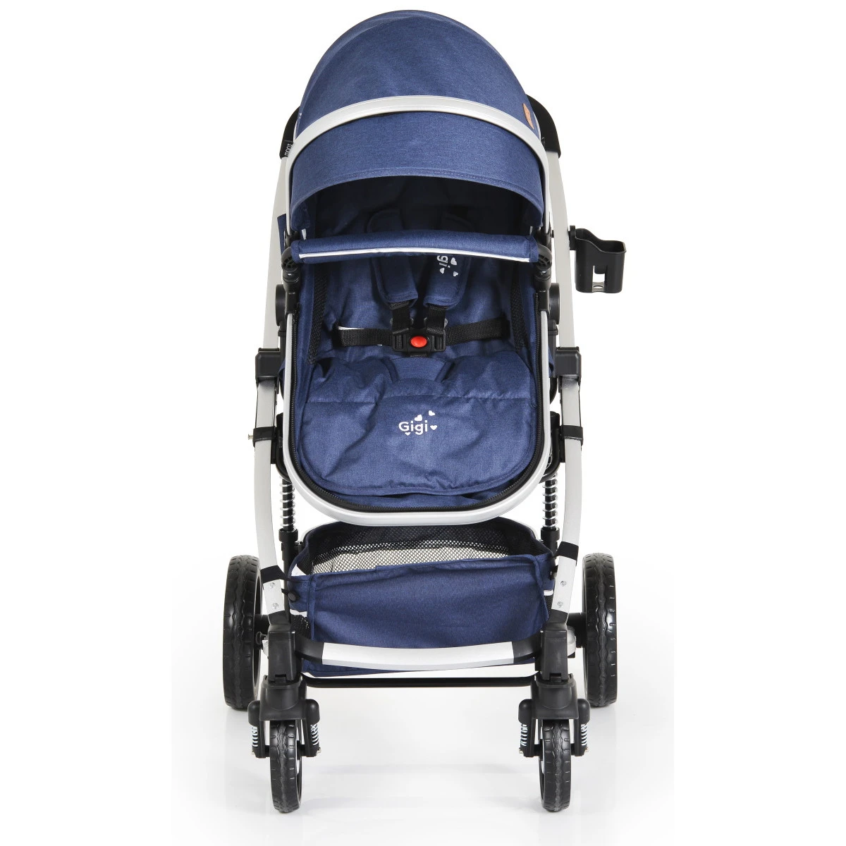 Cangaroo Gigi Denim 3-in-1 Combi Kinderwagen Incl. Autostoel 16 Cangaroo Gigi Denim 3-in-1 Combi Kinderwagen Incl. Autostoel - Afbeelding 14