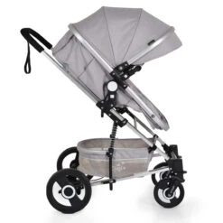 Cangaroo Gigi Light Grey 3-in-1 Combi Kinderwagen Incl. Autostoel -Kleintje Wereld cangaroo gigi light grey 3 in 1 combi kinderwagen 8