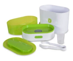 Cangaroo Green 3-in-1 Flessenwarmer En Sterilisator 100715 -Kleintje Wereld cangaroo green 3 in 1 sterilisator 100715 10