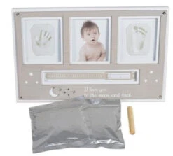 Cangaroo Hand And Footprint Set Met Fotolijst 6172 -Kleintje Wereld cangaroo hand and footprint set met fotolijst 6172 2