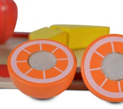 Cangaroo Houten Fruit Snij Set 4306 -Kleintje Wereld cangaroo houten fruit snij set 4306 3