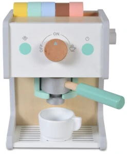 Cangaroo Houten Koffiezetapparaat Incl. Capsules 4319 -Kleintje Wereld cangaroo houten koffiezetapparaat incl. capsules 4319 6