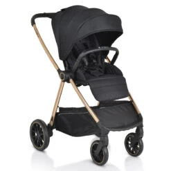 Cangaroo Hydra Black 2-in-1 Kinderwagen Incl. Adapter -Kleintje Wereld cangaroo hydra black 2 in 1 kinderwagen incl. adapter 6