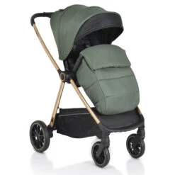 Cangaroo Hydra Green 2-in-1 Kinderwagen Incl. Adapter -Kleintje Wereld cangaroo hydra green 2 in 1 kinderwagen incl. adapter 18