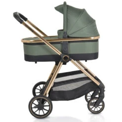 Cangaroo Hydra Green 2-in-1 Kinderwagen Incl. Adapter -Kleintje Wereld cangaroo hydra green 2 in 1 kinderwagen incl. adapter 4