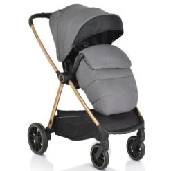 Cangaroo Hydra Grey 2-in-1 Kinderwagen Incl. Adapter -Kleintje Wereld cangaroo hydra grey 2 in 1 kinderwagen incl. adapter 18