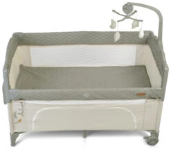 Cangaroo Indiana Grey Campingbed -Kleintje Wereld cangaroo indiana grey campingbed 5