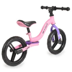 Cangaroo Kiddy Roze Loopfiets 109568 -Kleintje Wereld cangaroo kiddy roze loopfiets 109568 3