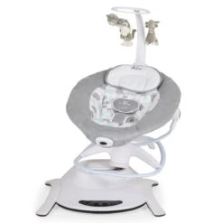 Cangaroo La Scala Mint Elektrische Babyschommel En Wipstoel -Kleintje Wereld cangaroo la scala mint elektrische babyschommel 3