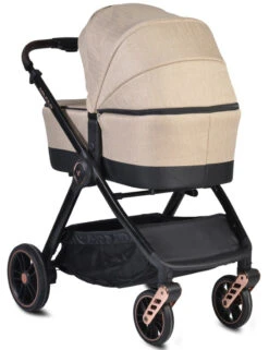 Cangaroo Macan Black 3-in-1 Combi Kinderwagen Incl. Autostoel 2826 -Kleintje Wereld cangaroo macan beige 3 in 1 combi kinderwagen incl. autostoel 2796 13