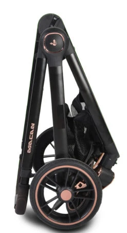 Cangaroo Macan Black 3-in-1 Combi Kinderwagen Incl. Autostoel 2826 -Kleintje Wereld cangaroo macan beige 3 in 1 combi kinderwagen incl. autostoel 2796 19