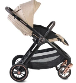 Cangaroo Macan Black 3-in-1 Combi Kinderwagen Incl. Autostoel 2826 -Kleintje Wereld cangaroo macan beige 3 in 1 combi kinderwagen incl. autostoel 2796 9