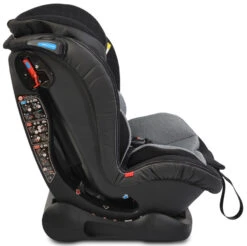 Cangaroo Marshal Black 0-36 Kg Autostoel 0137 -Kleintje Wereld cangaroo marshal dark grey 0 36 kg autostoel 0120 4 2