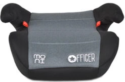 Cangaroo Officer Dark Grey Isofix Booster 22-36 Kg 0458 -Kleintje Wereld cangaroo officer dark grey isofix booster 22 36 kg 0458 3