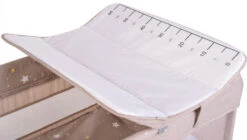 Cangaroo Once Upon A Time 3 Beige Campingbed Met Aankleedvlak -Kleintje Wereld cangaroo once upon a time 3 beige campingbed met aankleedvlak 1