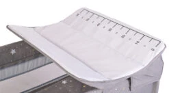 Cangaroo Once Upon A Time 3 Grey Campingbed Met Aankleedvlak -Kleintje Wereld cangaroo once upon a time 3 grey campingbed met aankleedvlak 2