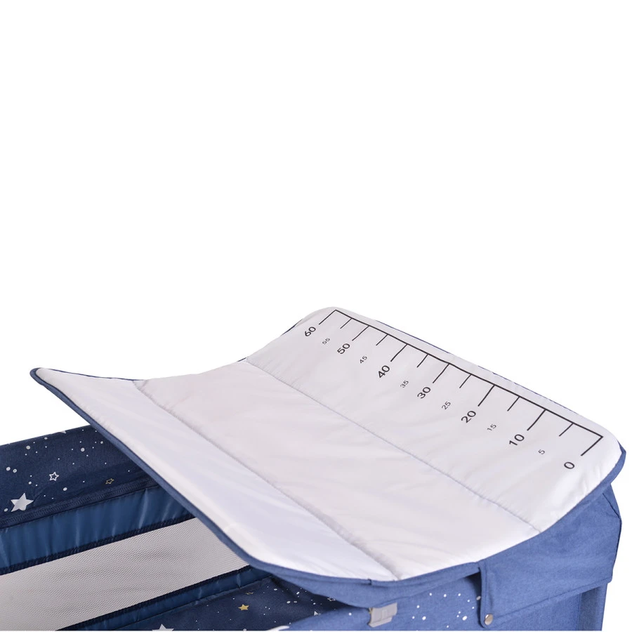 Cangaroo Once Upon A Time 3 Jeans Campingbed Met Aankleedvlak - Afbeelding 3