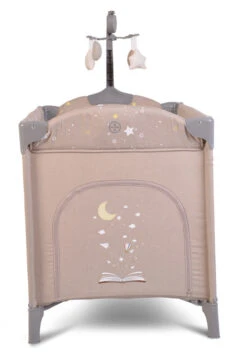 Cangaroo Once Upon A Time 2 Beige Campingbed -Kleintje Wereld cangaroo once upon a time beige campingbed 3