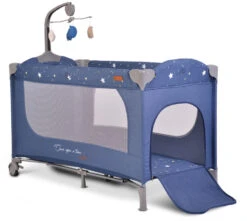 Cangaroo Once Upon A Time 2 Jeans Campingbed -Kleintje Wereld cangaroo once upon a time jeans campingbed 6