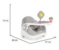 Cangaroo Pistachio Grey Kinderstoel En Stoelverhoger -Kleintje Wereld cangaroo pistachio grey kinderstoel en stoelverhoger 8