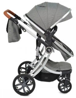 Cangaroo Polly Beige 3-in-1 Combi Kinderwagen Incl. Autostoel -Kleintje Wereld cangaroo polly grey 3 in 1 combi kinderwagen incl. autostoel 10