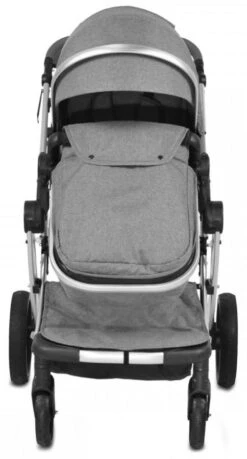 Cangaroo Polly Grey 3-in-1 Combi Kinderwagen Incl. Autostoel -Kleintje Wereld cangaroo polly grey 3 in 1 combi kinderwagen incl. autostoel 11 1920x1920