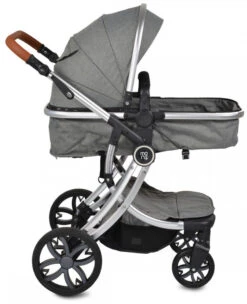 Cangaroo Polly Beige 3-in-1 Combi Kinderwagen Incl. Autostoel -Kleintje Wereld cangaroo polly grey 3 in 1 combi kinderwagen incl. autostoel 3