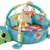 Cangaroo Sea Turtle Speelkleed Met Randen 5359 -Kleintje Wereld cangaroo speelkleed