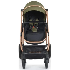 Cangaroo Thira Green 3-in-1 Combi Kinderwagen Incl. Autostoel -Kleintje Wereld cangaroo thira green 3 in 1 combi kinderwagen 10