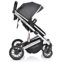 Cangaroo Thira Grey 3-in-1 Combi Kinderwagen Incl. Autostoel -Kleintje Wereld cangaroo thira grey 3 in 1 combi kinderwagen 13