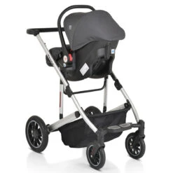 Cangaroo Thira Grey 3-in-1 Combi Kinderwagen Incl. Autostoel -Kleintje Wereld cangaroo thira grey 3 in 1 combi kinderwagen 19