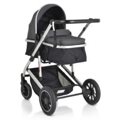 Cangaroo Thira Grey 3-in-1 Combi Kinderwagen Incl. Autostoel -Kleintje Wereld cangaroo thira grey 3 in 1 combi kinderwagen 4