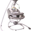 Cangaroo Woodsy Grey 2-in-1 Swing Elektrische Babyschommel -Kleintje Wereld cangaroo woodsy grey swing elektrische babyschommel