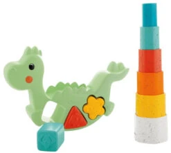 Chicco ECO+ Lino Leaning Dino Speelgoed C104991 -Kleintje Wereld chicco eco lino leaning dino speelgoed c104991 3