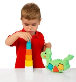 Chicco ECO+ Lino Leaning Dino Speelgoed C104991 -Kleintje Wereld chicco eco lino leaning dino speelgoed c104991 6