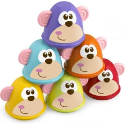 Chicco Monkey Strike Bowlingspel C05228 -Kleintje Wereld chicco monkey strike bowlingspel c05228 4