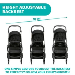 Chicco One4Ever Desert Taupe Meegroei Wandelwagen 507988125 -Kleintje Wereld chicco one4ever wandelwagen 11 1