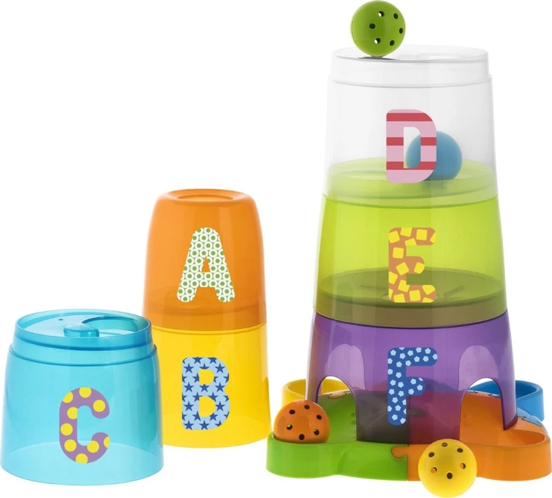 Chicco Stack & Roll 2 In 1 Stapelbekers 09308 3 Chicco Stack & Roll 2 In 1 Stapelbekers 09308