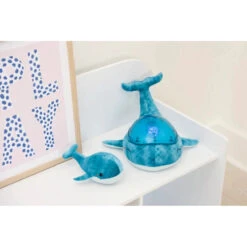 Cloud-B Tranquil Whale Blue Muzikale Babyprojector -Kleintje Wereld cloud b tranquil whale blue muzikale babyprojector 6