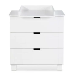 Babykamer Lieke Wit: Ledikant & Commode -Kleintje Wereld commode lieke wit 4 1 1