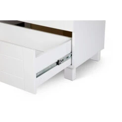 Babykamer Lieke Wit: Ledikant & Commode -Kleintje Wereld commode lieke wit 5 1 1