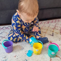 Playgro Count And Match Speel Emmertjes P4088175 -Kleintje Wereld count and match in the veggie patch 2