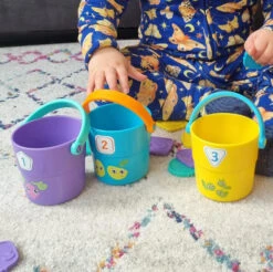 Playgro Count And Match Speel Emmertjes P4088175 -Kleintje Wereld count and match in the veggie patch 6