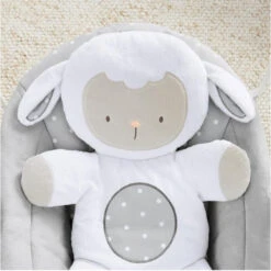 Bright Starts Ingenuity Comfort2Go Portable Swing Cuddle Lamb Babyschommel K12184 -Kleintje Wereld cuddle lamb babyschommel8