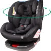 Ding Cruz Black 360° Isofix Autostoel 0-36kg DI-101919 -Kleintje Wereld di 101919 ding cruz black arrow 1