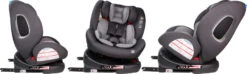 Ding Cruz Dark Grey 360° Isofix Autostoel 0-36kg DI-101920 -Kleintje Wereld di 101920 ding cruz dark grey 360