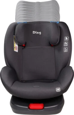 Ding Cruz Dark Grey 360° Isofix Autostoel 0-36kg DI-101920 -Kleintje Wereld di 101920 ding cruz dark grey positions