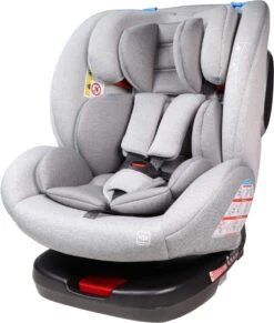 Ding Cruz Light Grey 360° Isofix Autostoel 0-36kg DI-101921 -Kleintje Wereld di 101921 ding cruz light grey